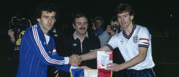Bryan Robson and Michel Platini.